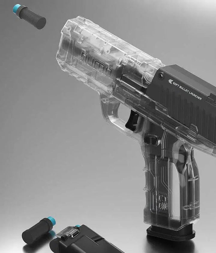 Réplique de pistolet Glock LP55 avec fléchettes en mousse