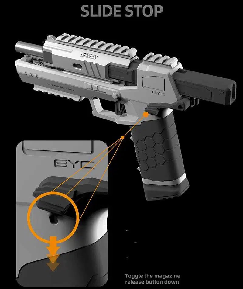 Pistolet à balles souples Gecko 2.0 Pistolet à fléchettes