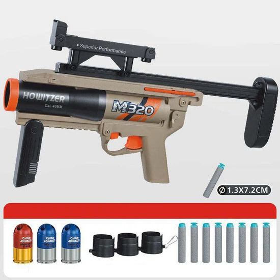 Lance-grenades M320 à trois coups Nerf gun