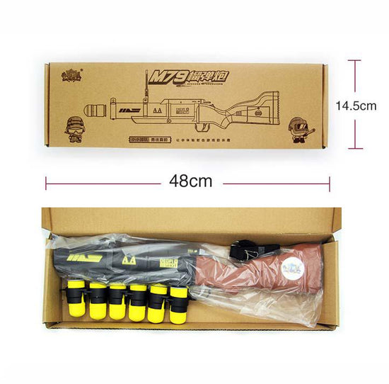 balle de missile obusier M79 lanceur de missiles pistolet Nerf