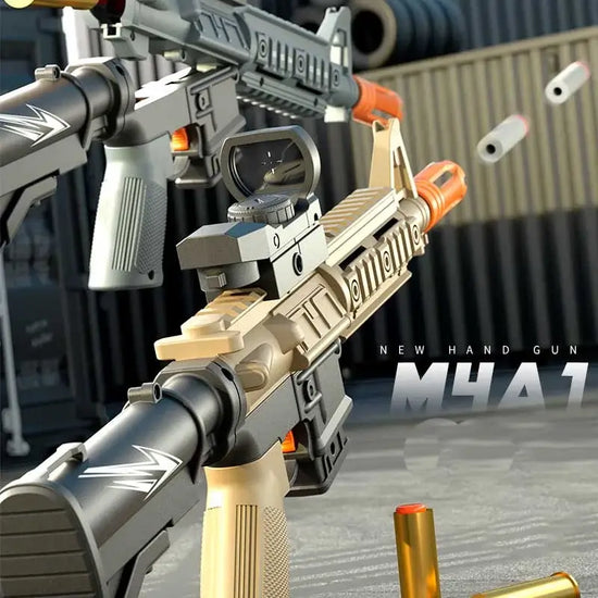 Blaster à fléchettes en mousse souple pliable manuel M4A1