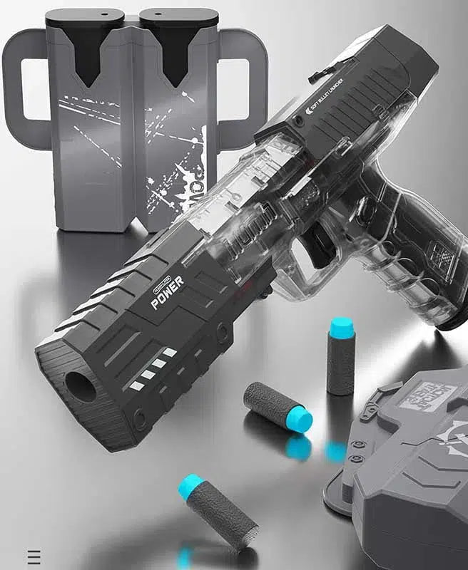 Réplique de pistolet Glock LP55 avec fléchettes en mousse