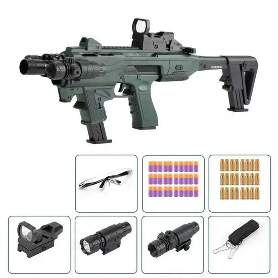 Carabine à lancer de cartouches Arctic Fox Glock Nerf Blaster