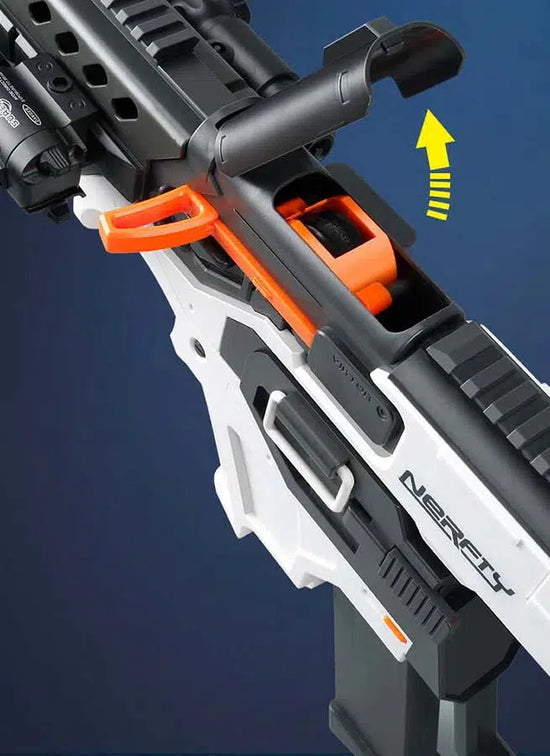 Pistolet mitrailleur semi-automatique Victor avec fléchettes en mousse