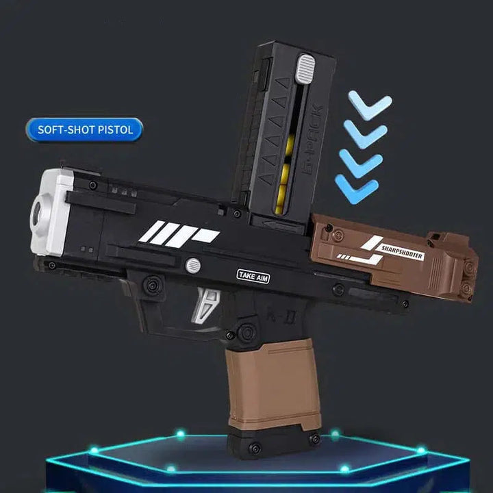 Lanceur de fléchettes en mousse K2 à alimentation manuelle par clip