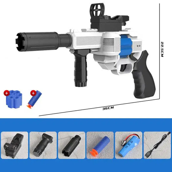 Pistolet à fléchettes en mousse électrique 007 Revolver