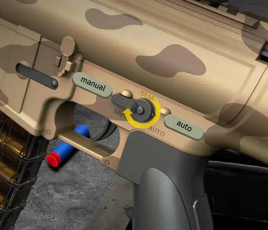 Fusil réaliste Honey Badger Nerf Gun