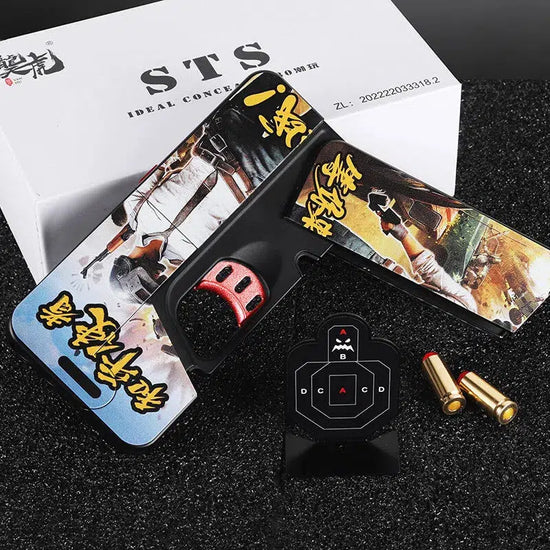 Pistolet jouet Nerf pliable Lifecard de style chinois