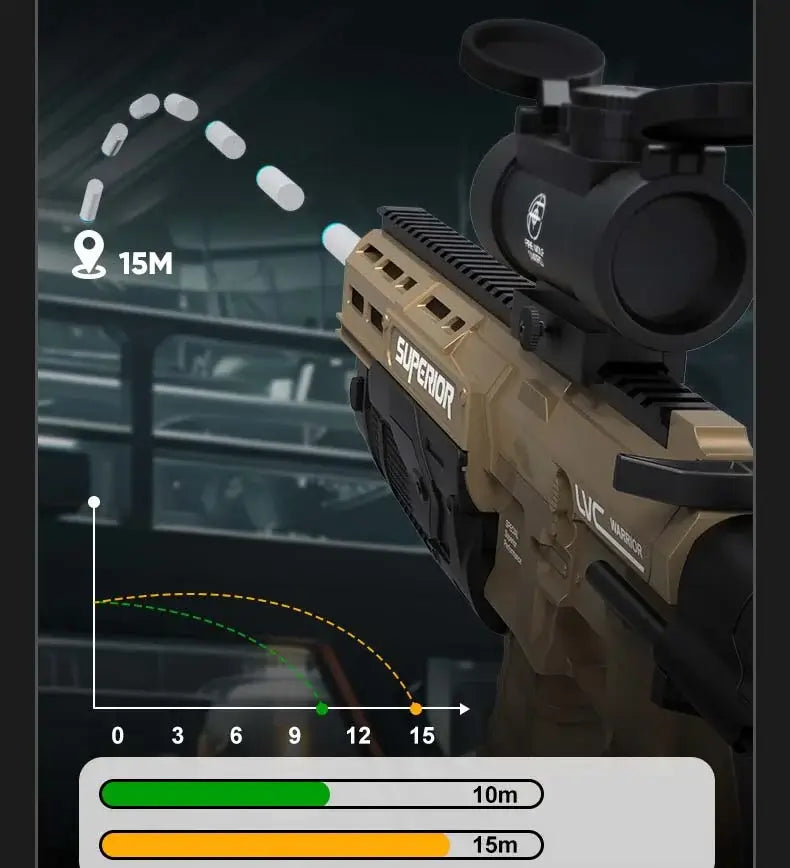 Fusil obusier manuel pdx blaster à fléchettes en mousse