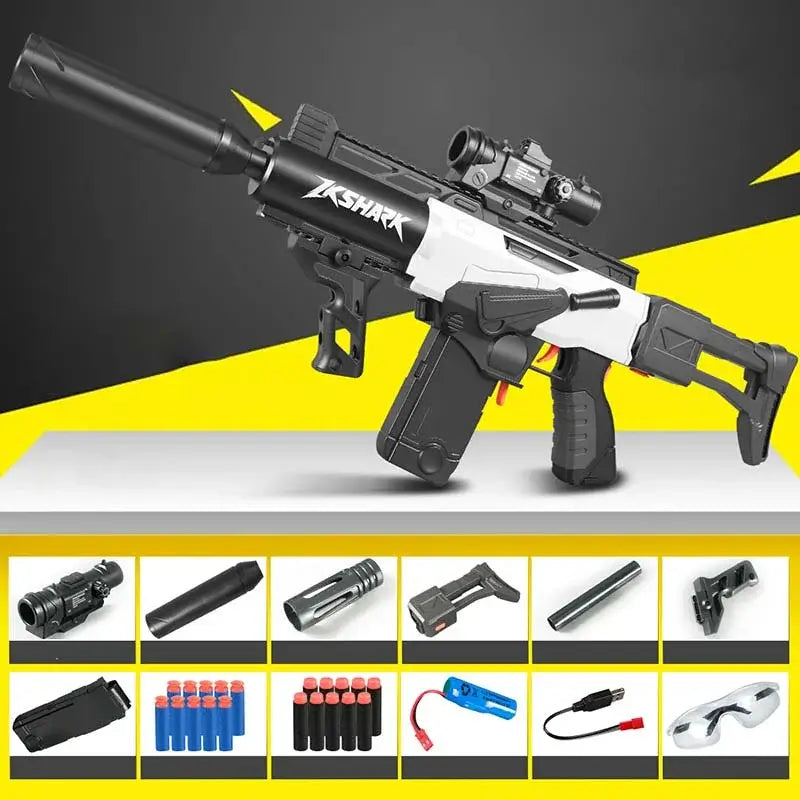 Lanceur de fléchettes en mousse souple électrique m1 227