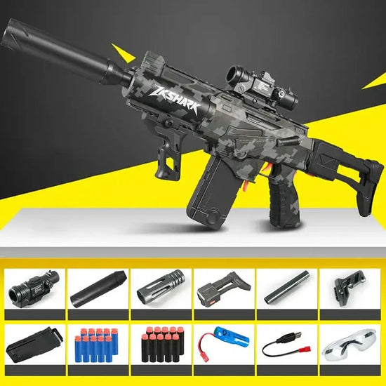 Lanceur de fléchettes en mousse souple électrique m1 227