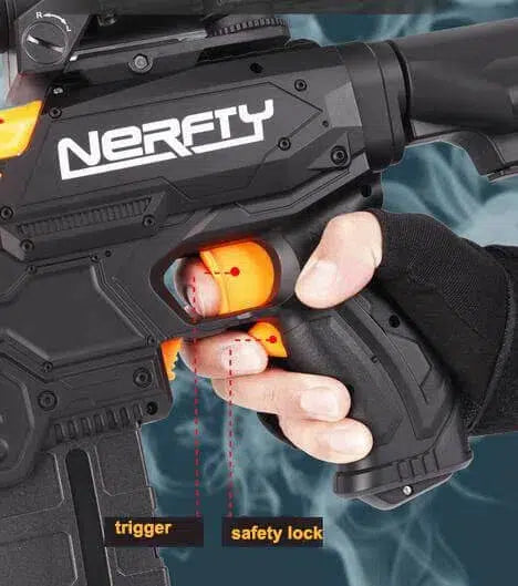 Lanceur de fléchettes à mousse automatique électrique HK416