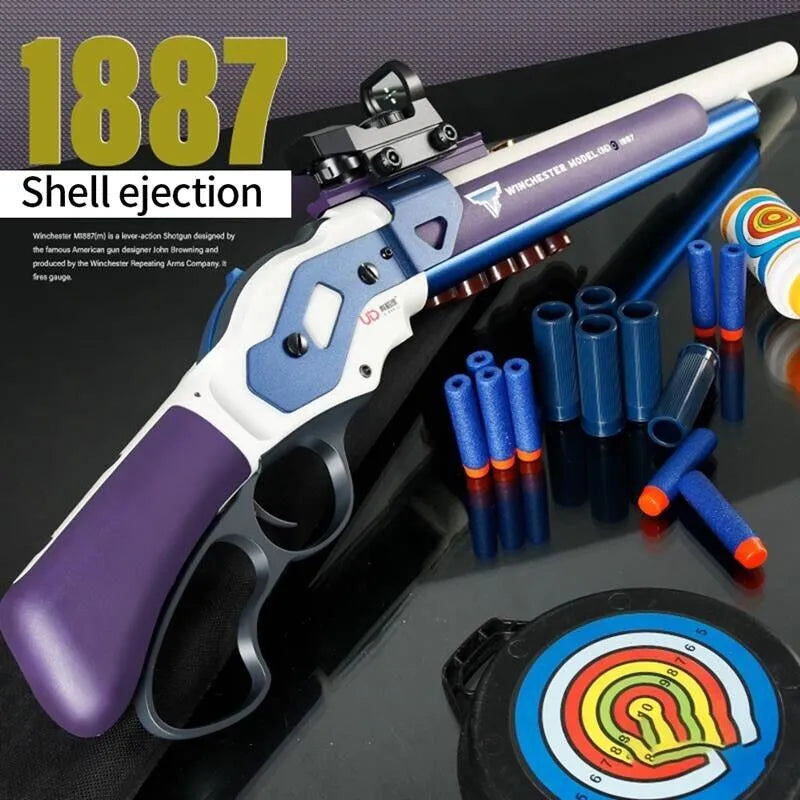 Fusil de chasse réaliste Winchester 1887 Nerf guns