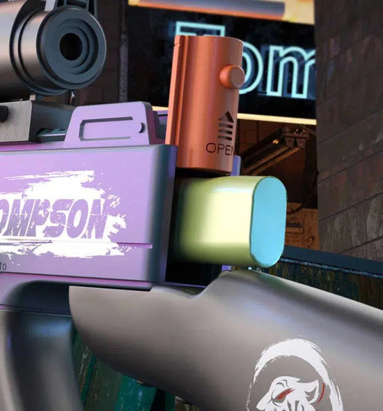 Pistolet mitrailleur manuel et automatique Thompson Nerf Gun