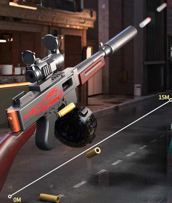 Pistolet mitrailleur manuel et automatique Thompson Nerf Gun