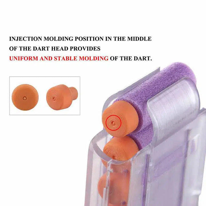 Fléchettes en mousse Stefan Gen3 Worker Mod 36 x 13 mm