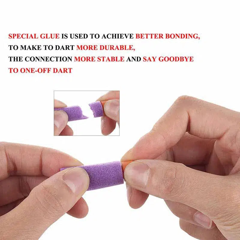 Fléchettes en mousse Stefan Gen3 Worker Mod 36 x 13 mm