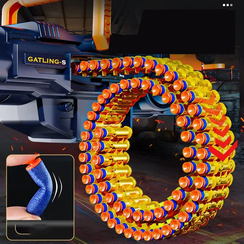 Pistolet électrique Gatling Minigun Nerf Gatling