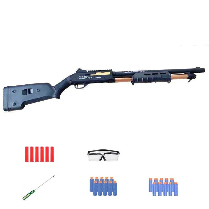 avec bouton de sécurité fusil de chasse M870 pistolets nerf