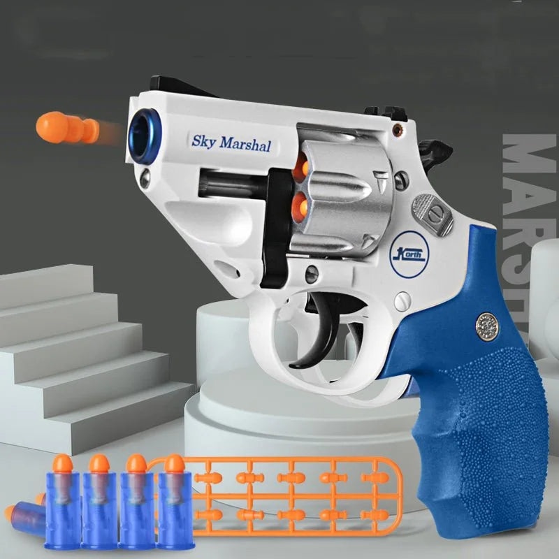 pistolets nerf revolver m66 fidget blaster