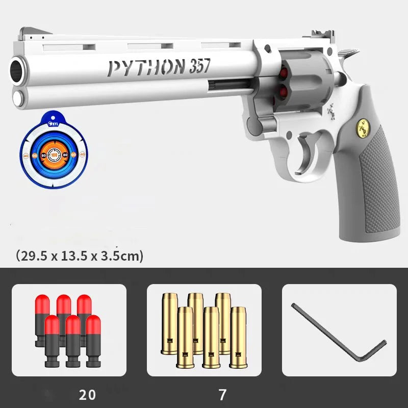 plus revolver colt python 357 et pistolets nerf