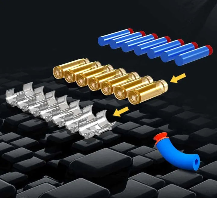 Avec Minigun à éjection d'obus Nerf Gatling Gun