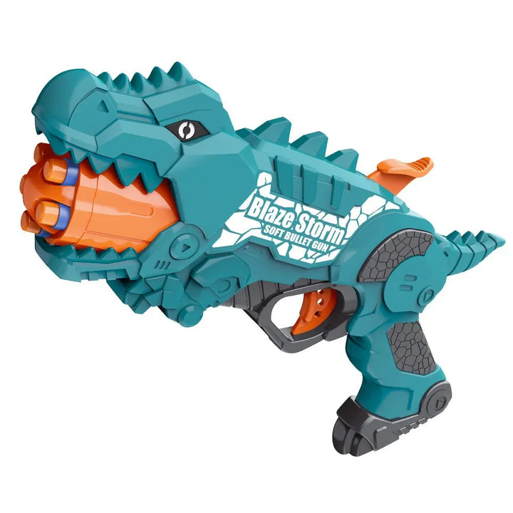 Pistolets Nerf cool pour enfants Dinosquad verts