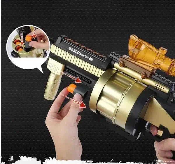 Lance-grenades à 6 balles pour pistolets Nerf