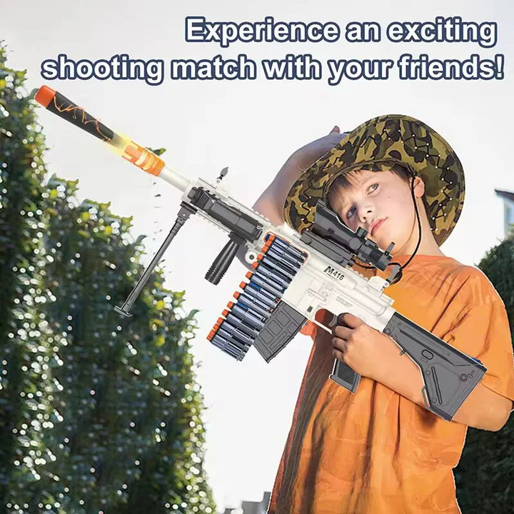 mitrailleuse automatique motorisée HK416 blaster pistolets nerf