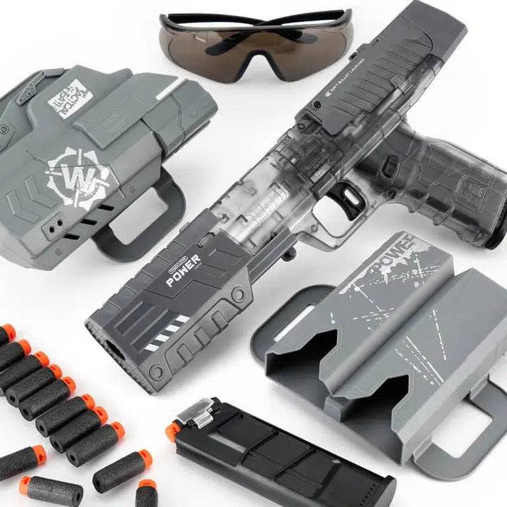 Réplique de pistolet Glock LP55 avec fléchettes en mousse