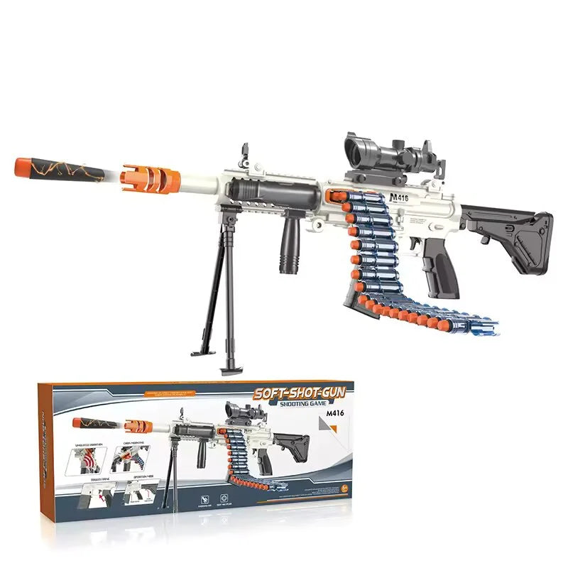 mitrailleuse automatique motorisée HK416 blaster pistolets nerf