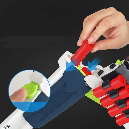 Fusil à pompe à éjection pliable S686 Nerf Gun