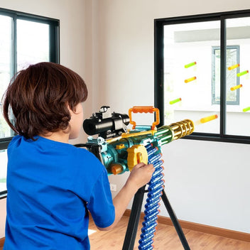 Mitrailleuse Nerf Gatling pour enfants cool
