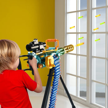 Mitrailleuse Nerf Gatling pour enfants cool