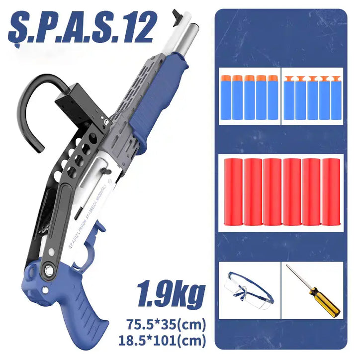 Pompe à coup unique SPAS-12 Fusil de chasse Nerf Guns